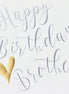 Brother - Birthday Card