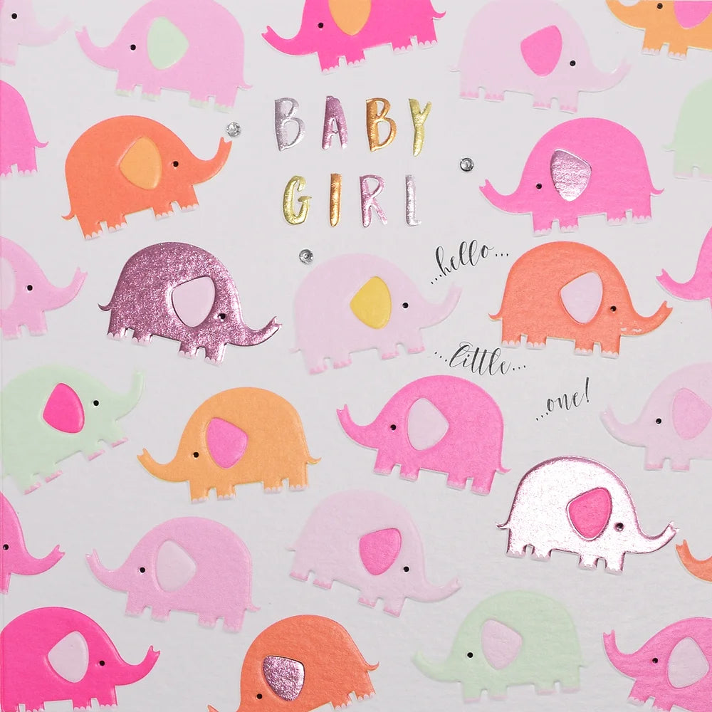 Baby Girl Card