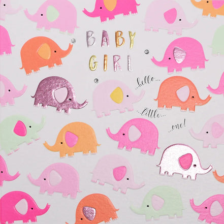 Baby Girl Card