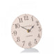 6' Arabic Mantel Clock Shy Pink