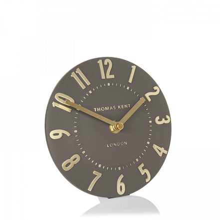 6' Mulberry Mantel Clock Espresso