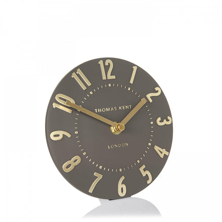 6' Mulberry Mantel Clock Espresso