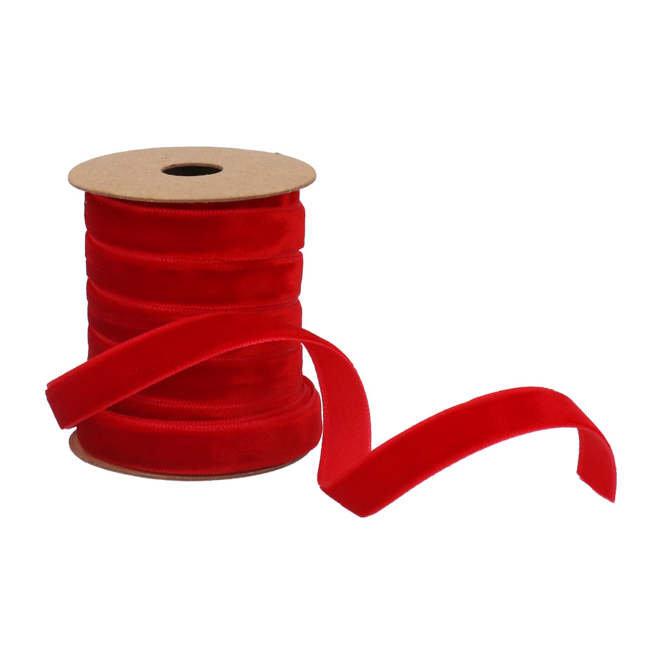 Red Velvet Thin Ribbon, 2M