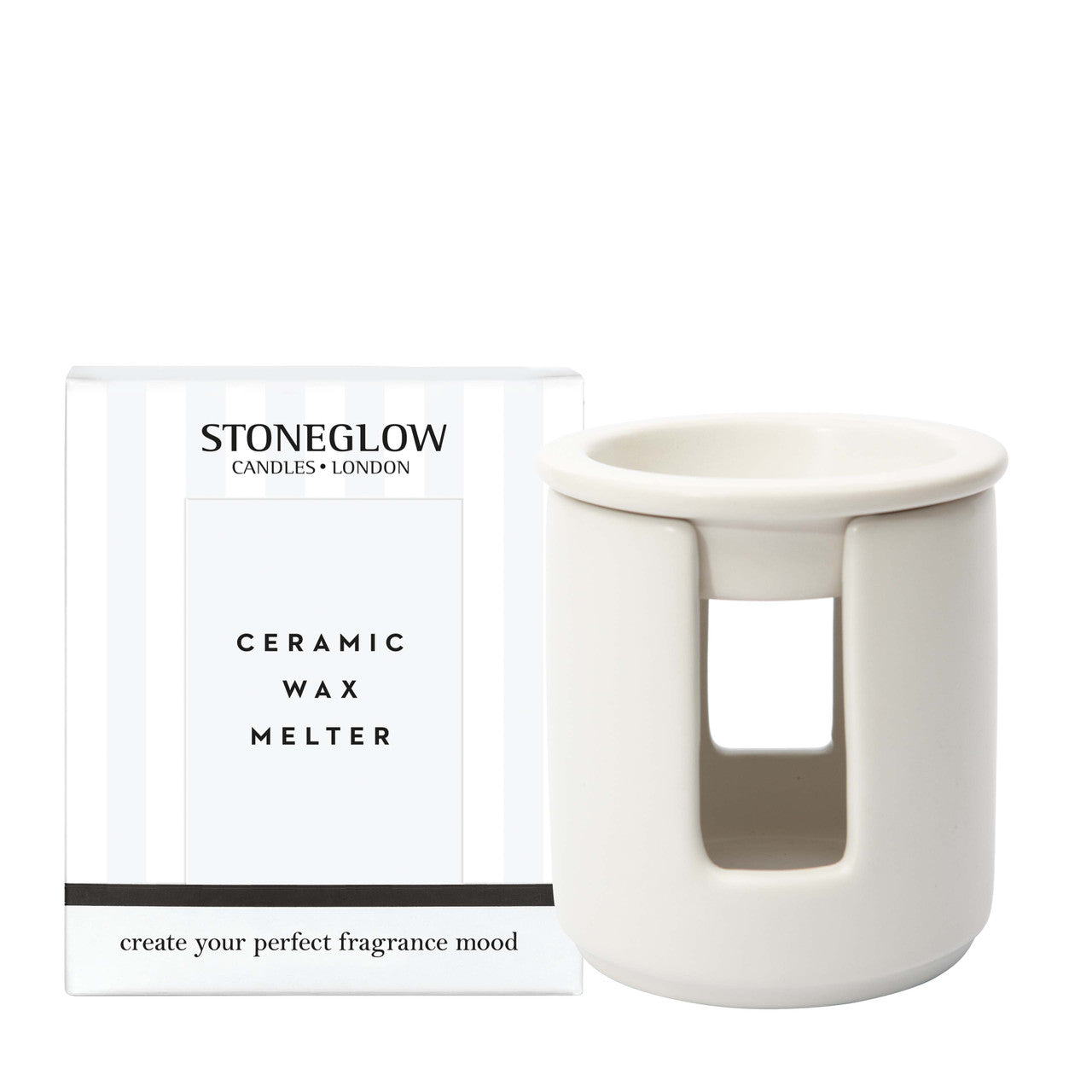 White Ceramic Wax Melter