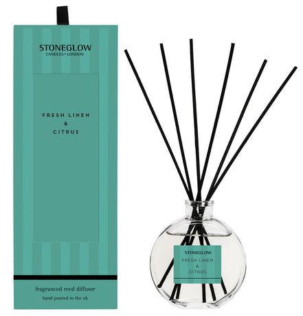 Modern Classics New - Fresh Linen & Citrus - Scented Reed Diffuser