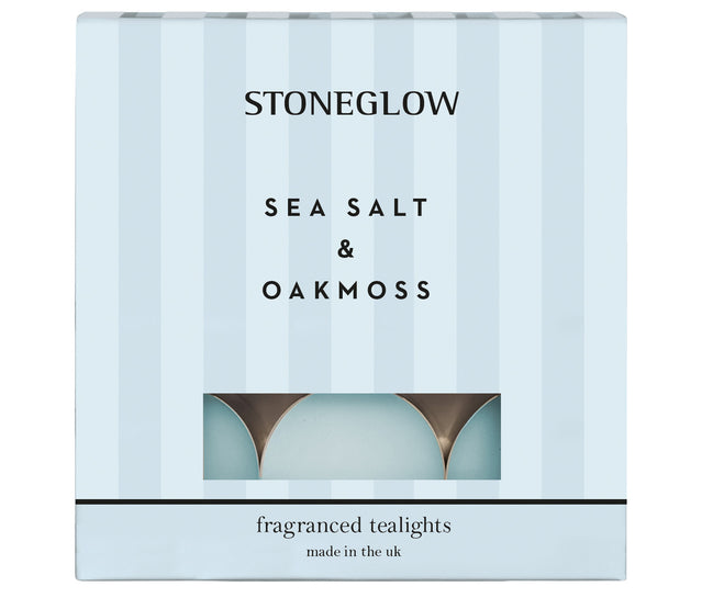 Sea Salt & Oakmoss Fragranced Tealights