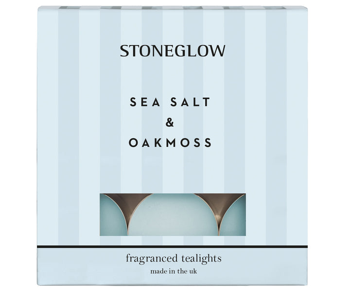 Sea Salt &amp; Oakmoss Fragranced Tealights