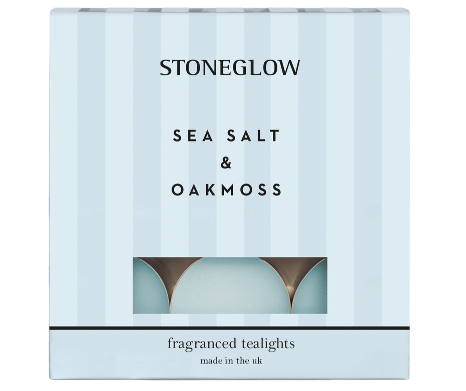 Sea Salt & Oakmoss Fragranced Tealights