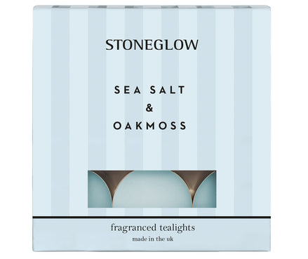 Sea Salt & Oakmoss Fragranced Tealights