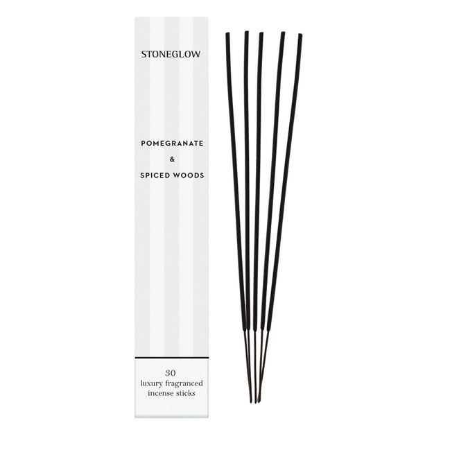 Modern Classics Pomegranate & Spiced Woods Incense Sticks – Pack of 30