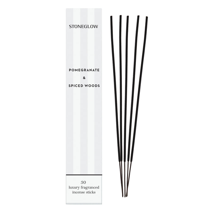 Modern Classics Pomegranate & Spiced Woods Incense Sticks – Pack of 30