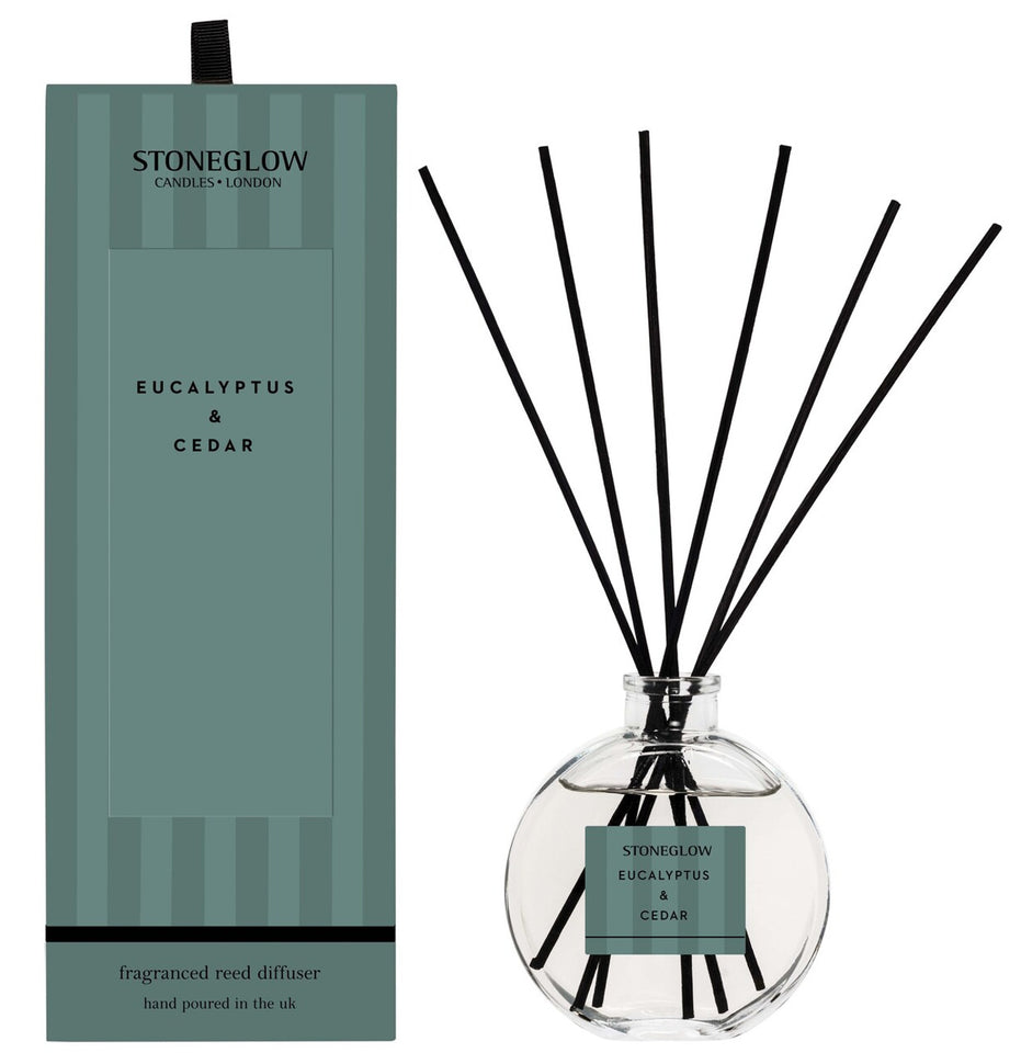 Modern Classics New - Eucalyptus & Cedar - Scented Reed Diffuser