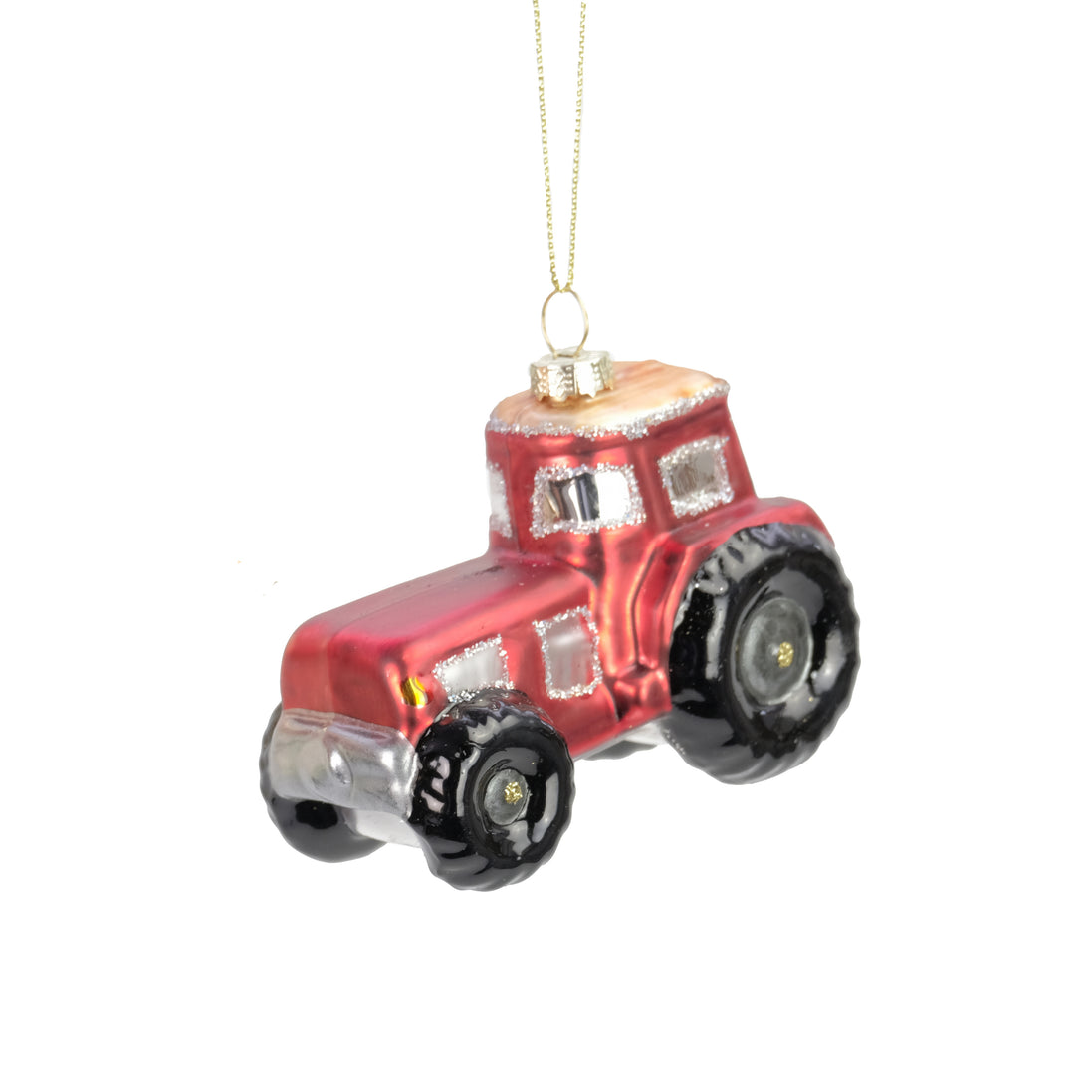 Red Tractor Bauble