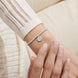 A Little 'I'd Be Lost Without You' Bracelet In Silver Plating