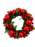 Red Berry Bauble Candle Ring – 4cm