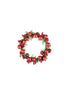 Red Berry Bauble Candle Ring – 7cm