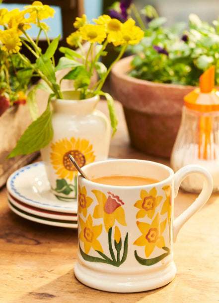 Flowers Daffodil 1/2 Pint Mug