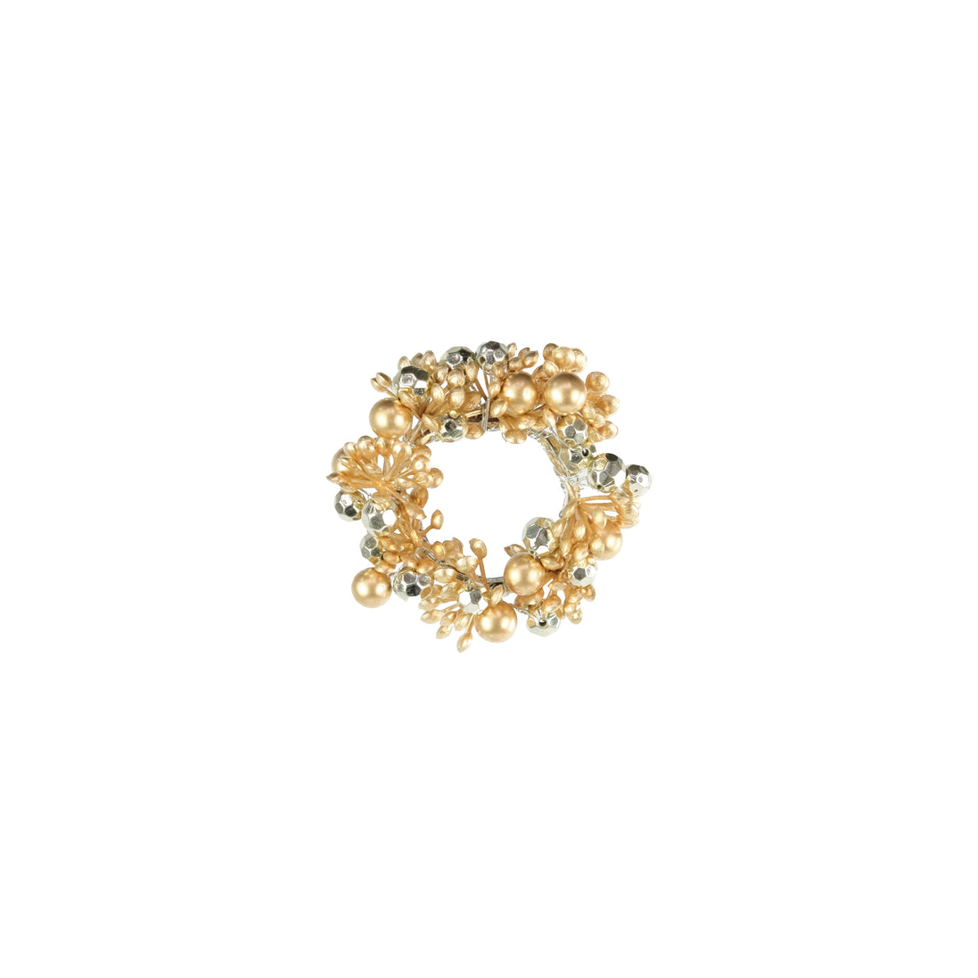 Gold Berrybud Candle Ring – 4cm