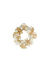 Gold Berrybud Candle Ring with Pearls – 4cm