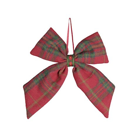 Hanging Tartan Bow