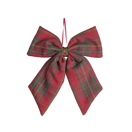 Tartan Bow with Clip