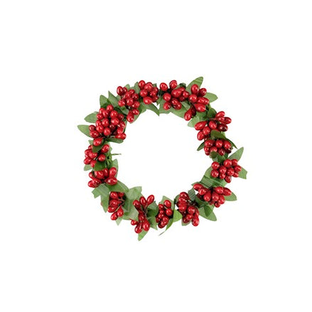 Red Berrybud Candle Ring – 7.5cm