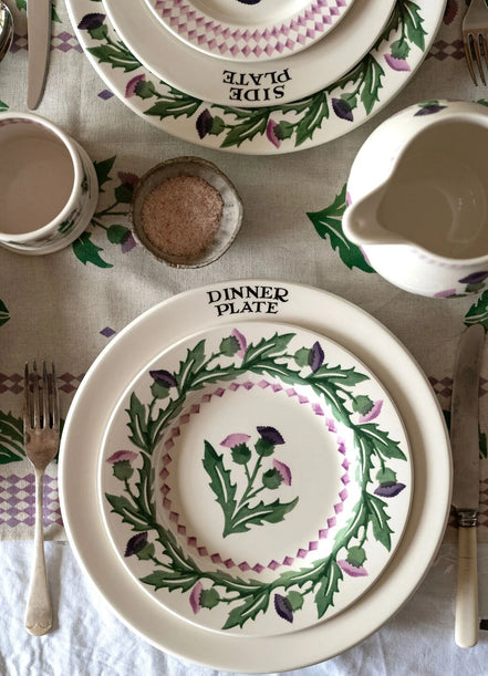 Thistle Medium Dinner Plate, 8.5 Inch