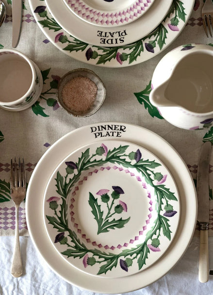 Thistle Medium Dinner Plate, 8.5 Inch