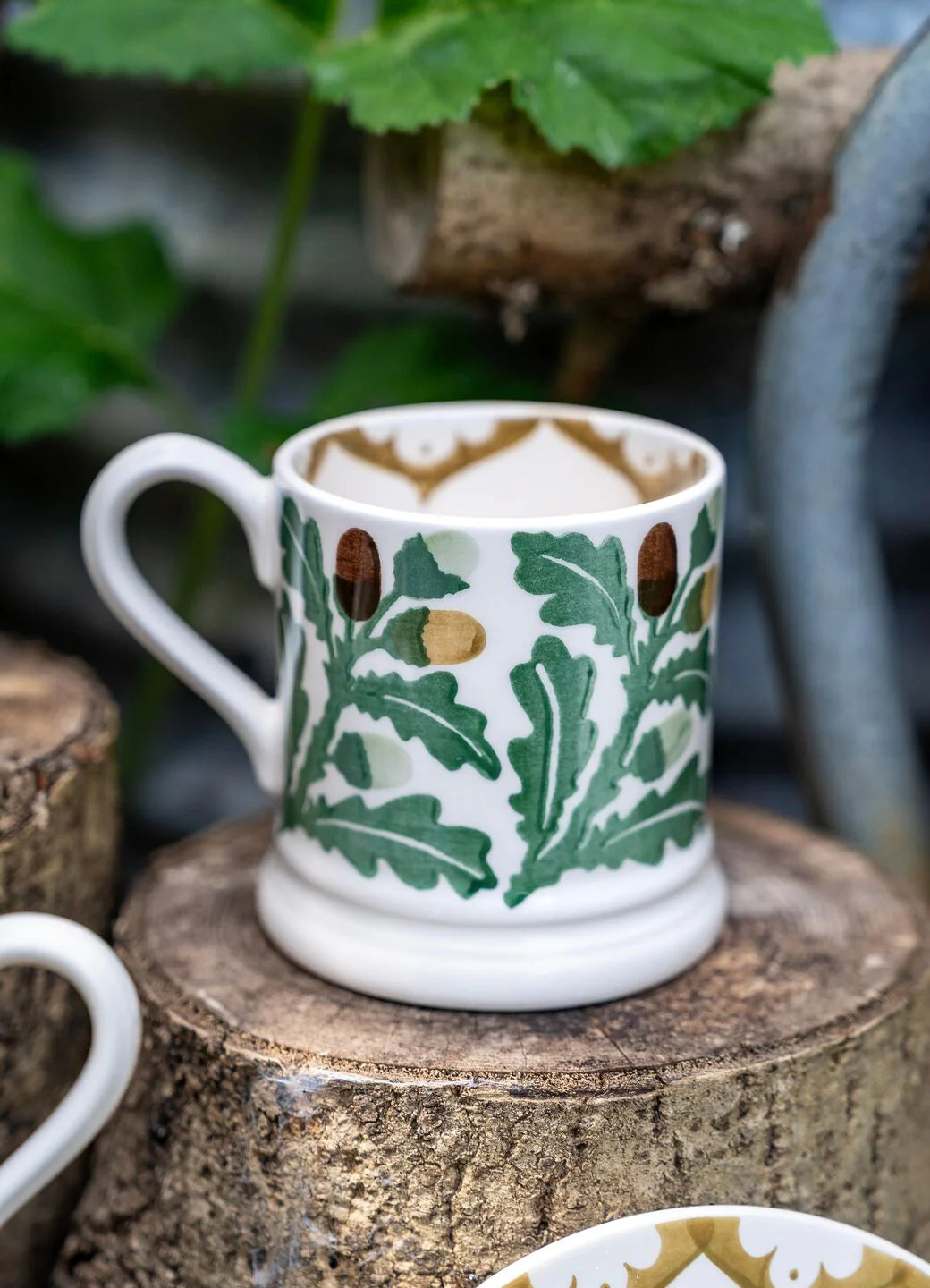Oak 1/2 Pint Mug - Thistle