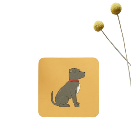 Staffie Coaster