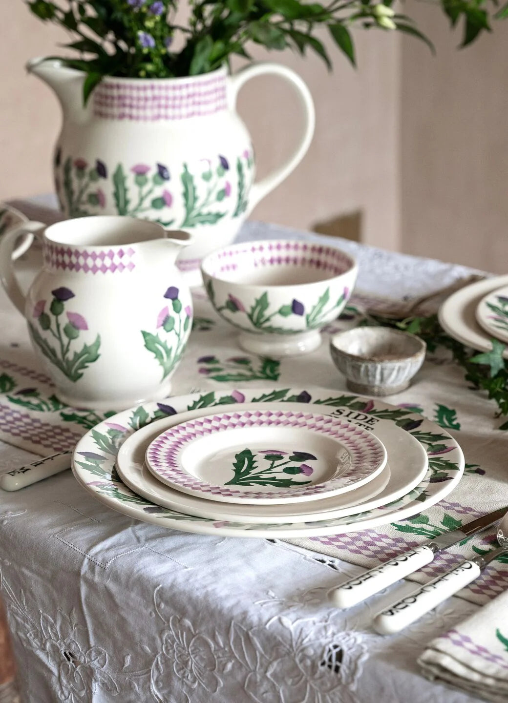 Thistle Small Side Plate, 6.5 Inch