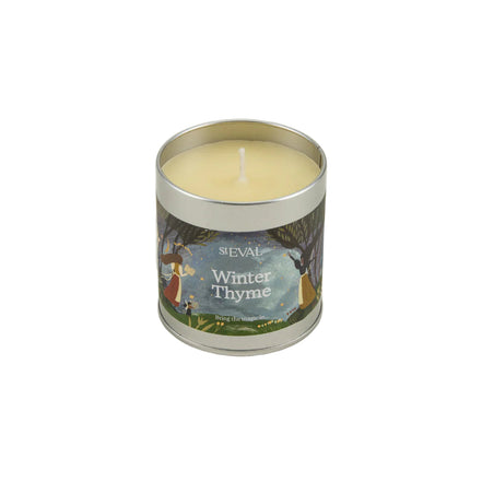 Christmas Winter Thyme Tin Candle