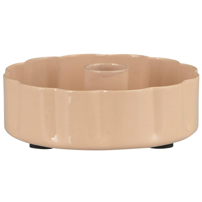 Sand Wavy Edge Candle Holder