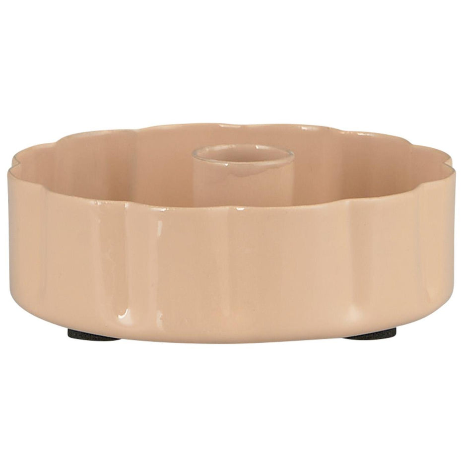 Sand Wavy Edge Candle Holder