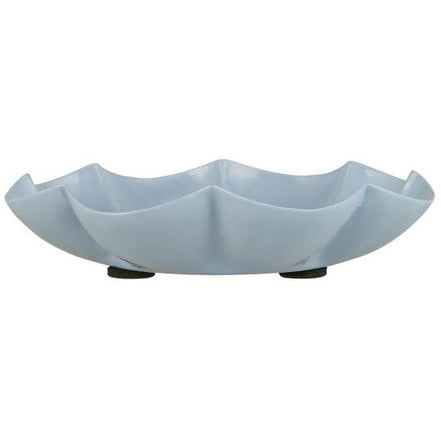 Light Blue Flower Candle holder