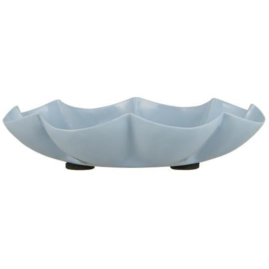 Light Blue Flower Candle holder