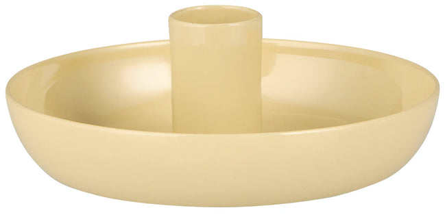 Yellow 1.3cm Candle Holder