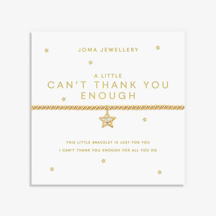 A Little  "Can't Thank You Enough" Bracelet