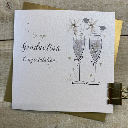 Graduation Flutes Card