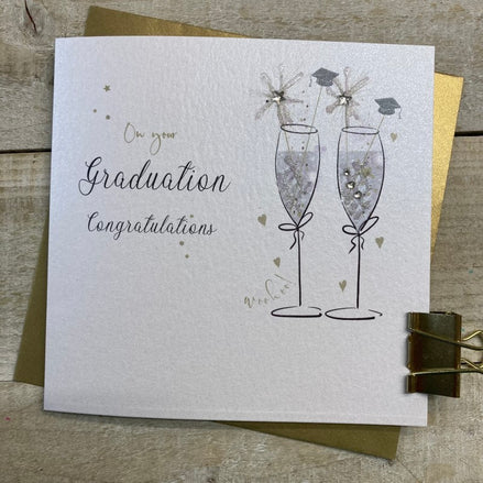 Graduation Flutes Card