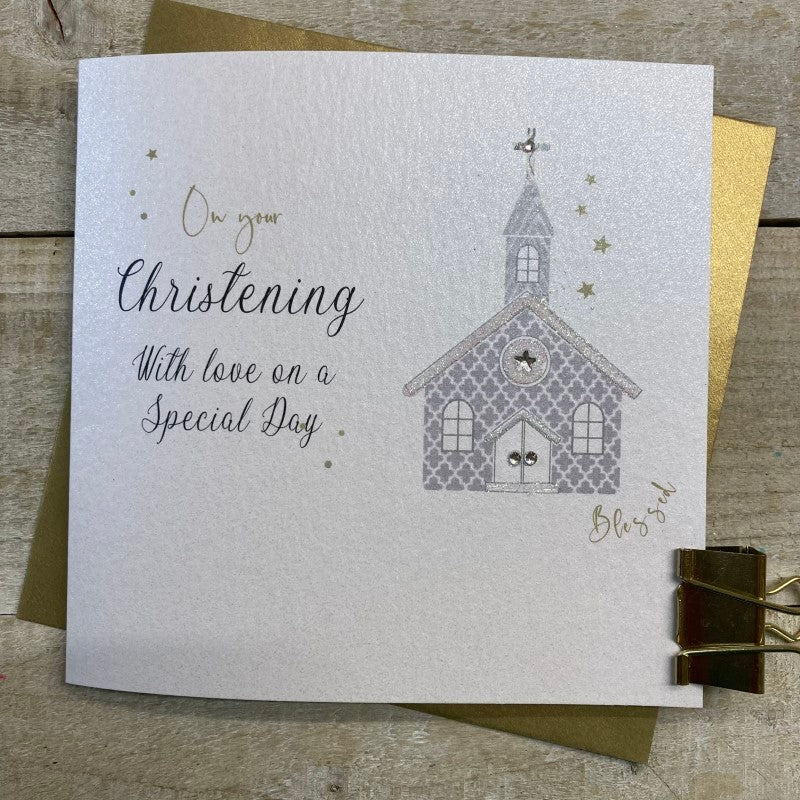 Christening Church Card