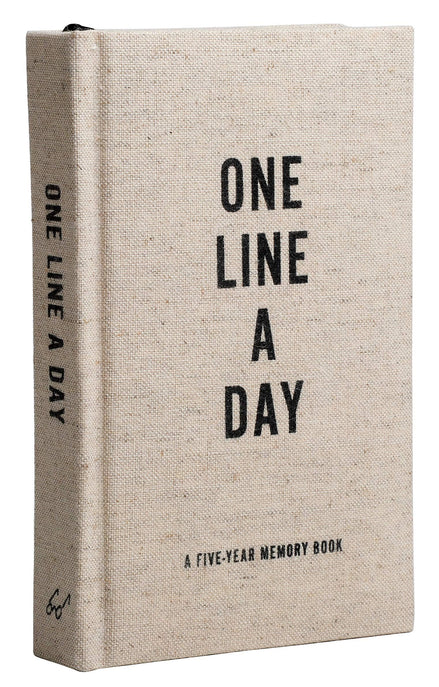 One Line A Day (Canvas) Journal