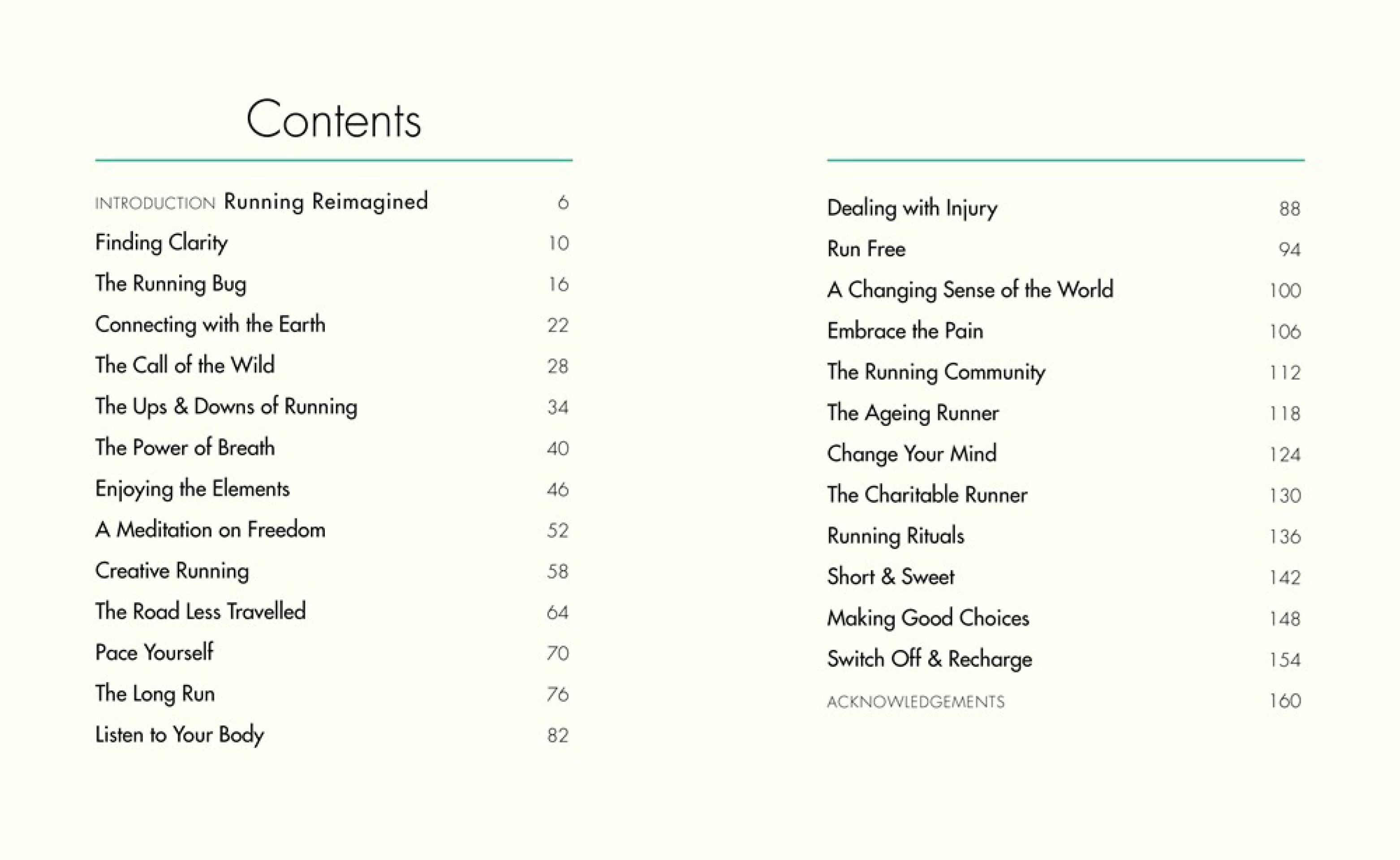 Mindful Thoughts For Runners Book