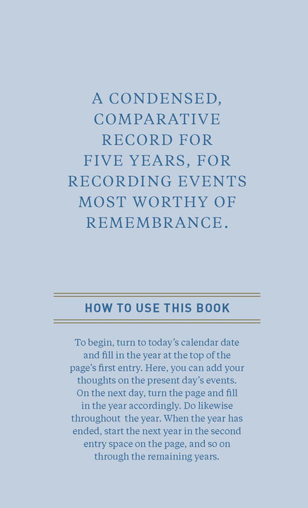 One Line A Day-A Five Year Memory Book Journal