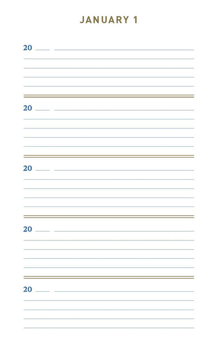 One Line A Day-A Five Year Memory Book Journal