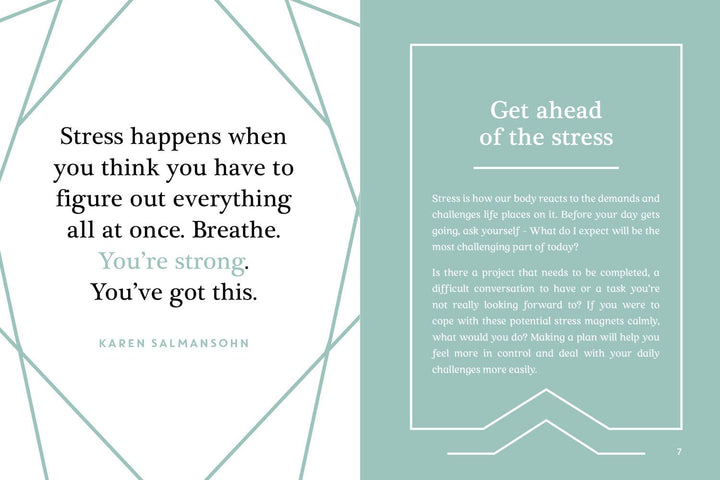 How to Destress in Five Minutes a Day Book