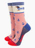 Sausage Dog Sailor Socks