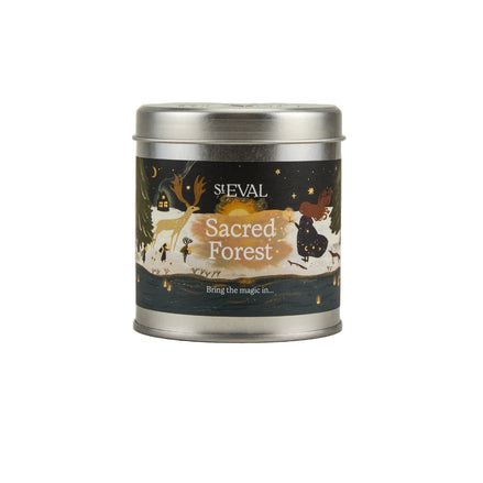 Christmas Sacred Forest Scented Tin Candle