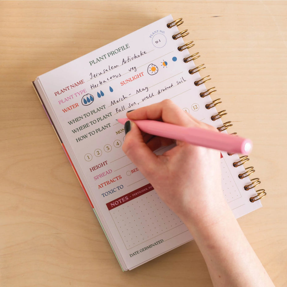 A5 Gardening Hardcover Journal