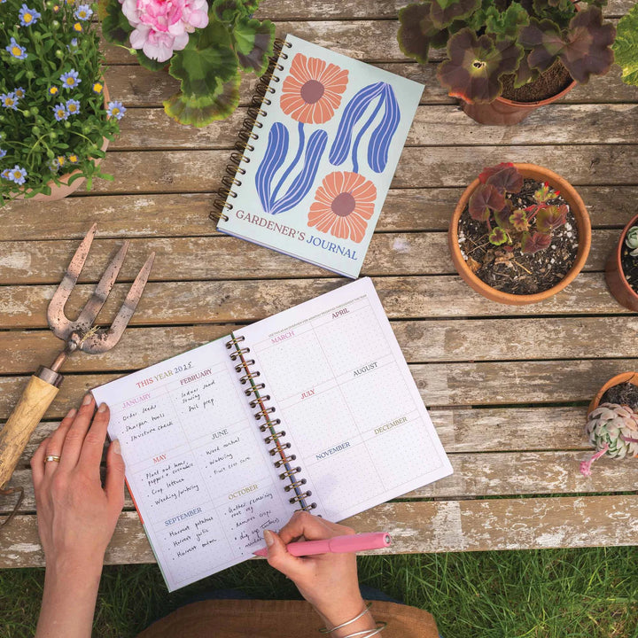A5 Gardening Hardcover Journal